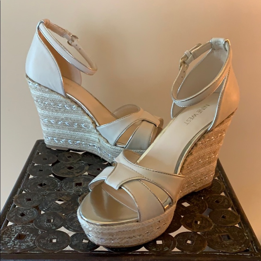 NINE WEST ‘Jacoby’ Espadrille Wedge Sandal